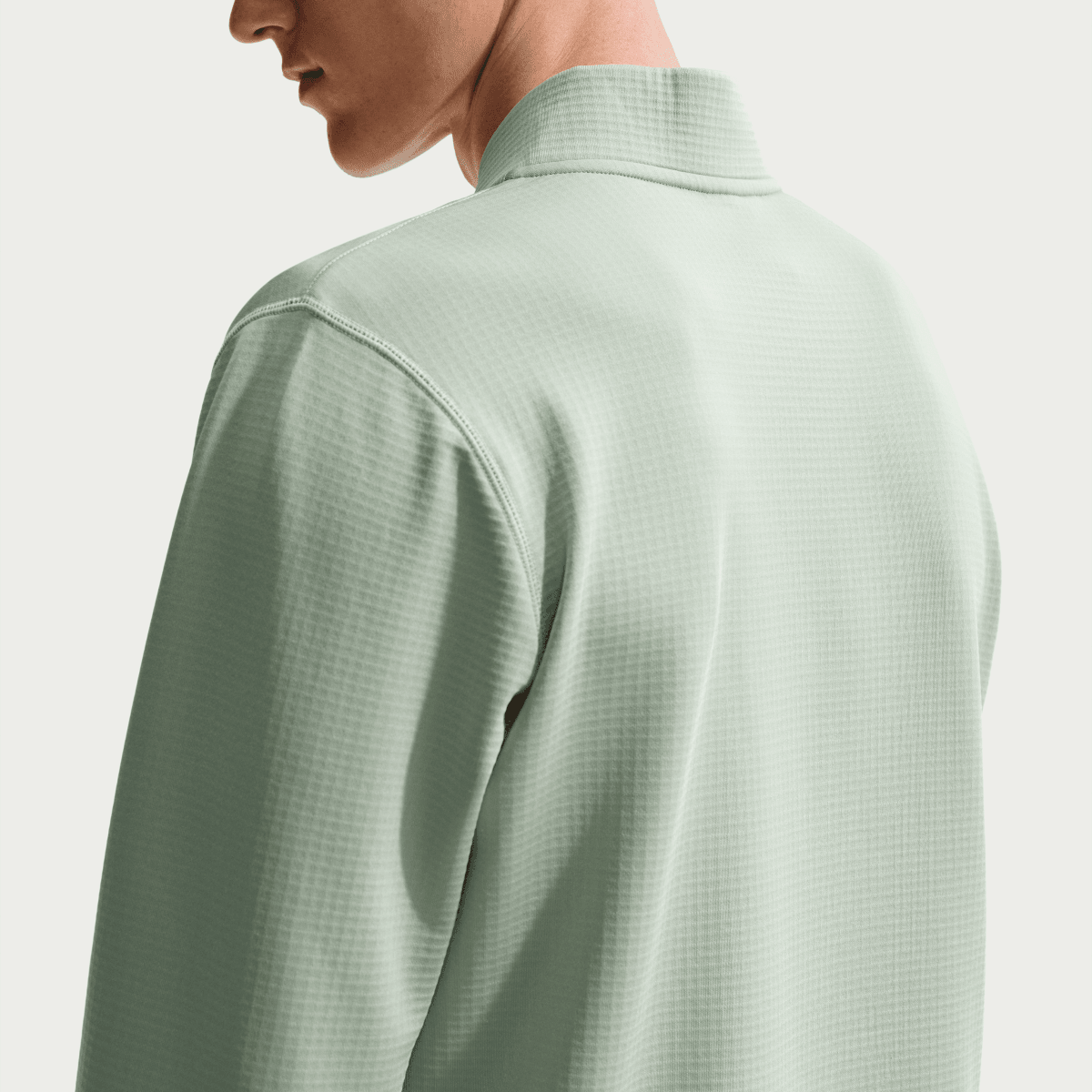Nike Velocity Therma-Fit 1/2 Zip Mens Golf Pullover - Jade Green - Nike Golf
