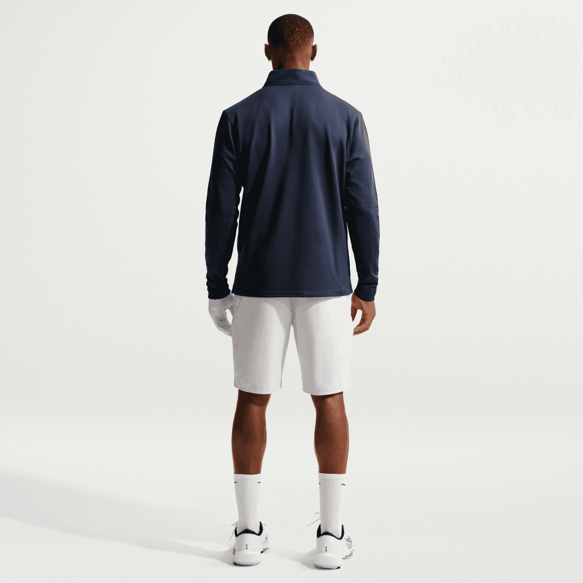 Nike Velocity Therma - Fit 1/2 Zip Mens Golf Pullover - College Navy - Nike Golf