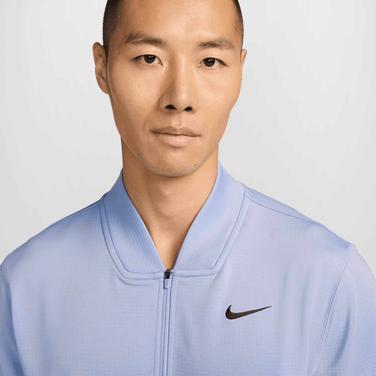 Nike Velocity Therma-FIT 1/2 Zip Golf Top - Purple Fade