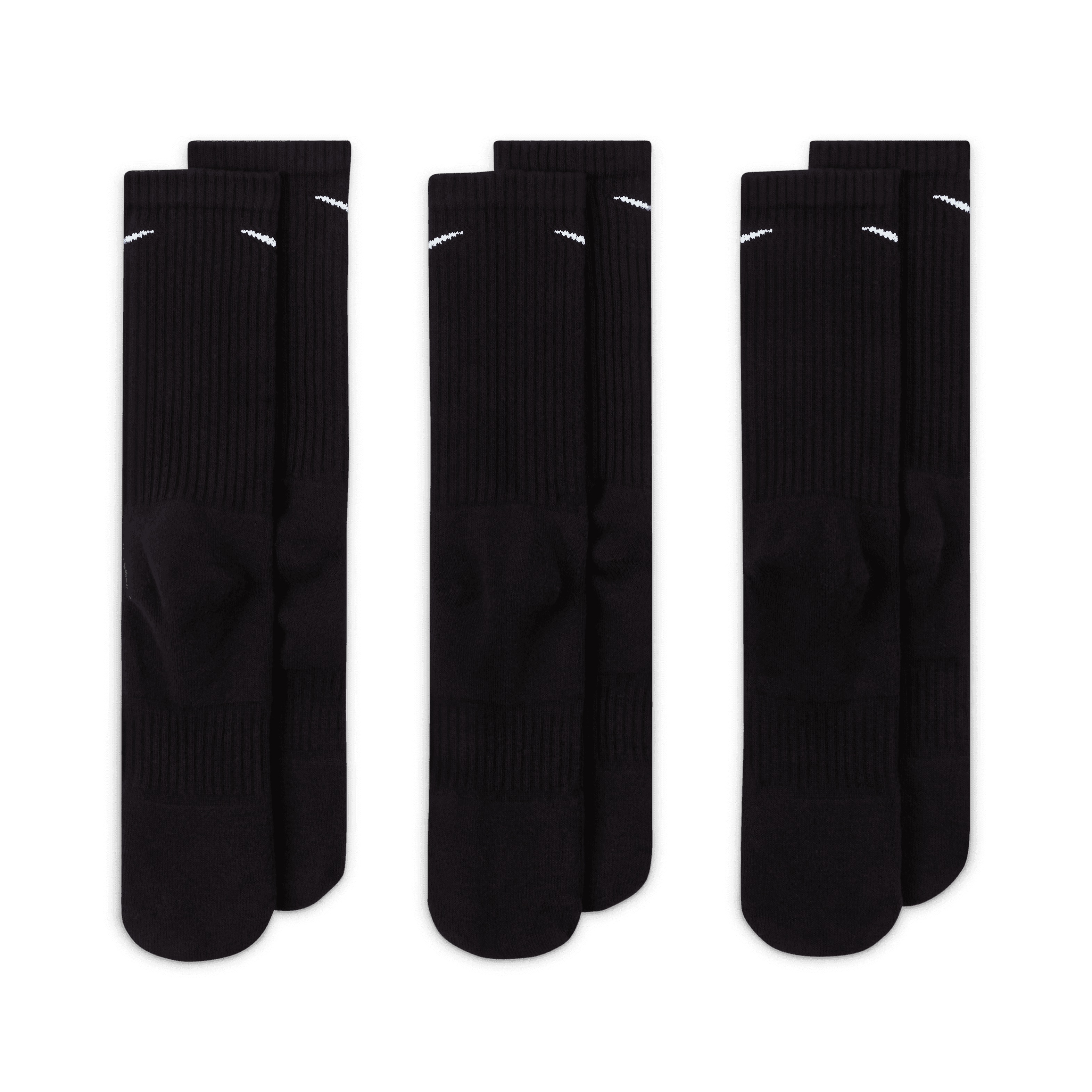 Nike Everyday Training Socks - Black (3 Pairs)