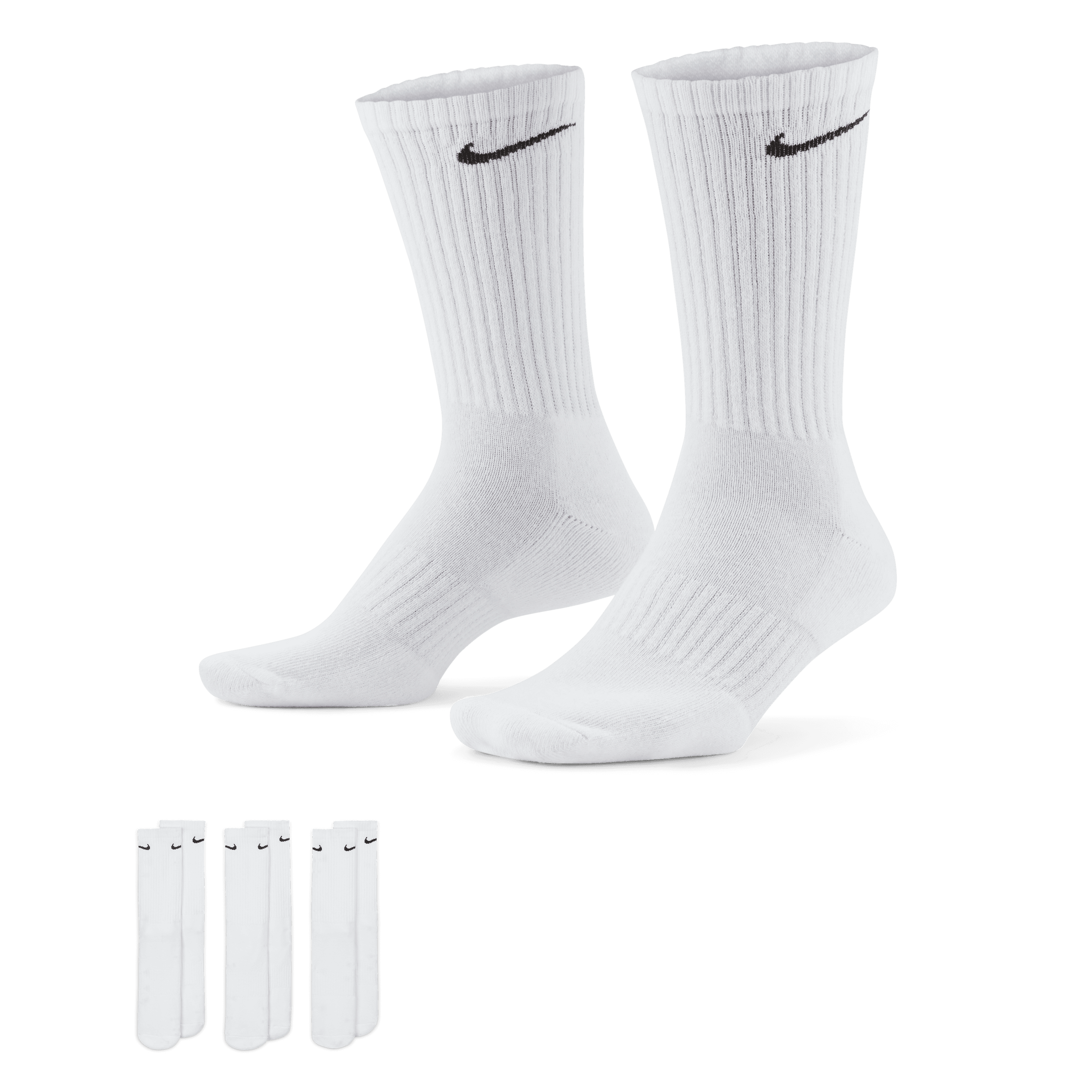 Nike Everyday Training Socks - White (3 Pairs)