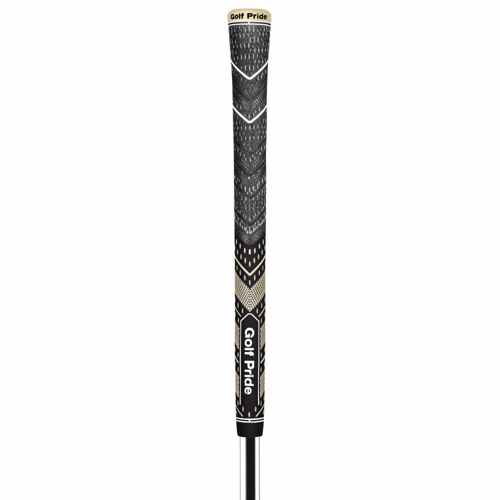 Golf Pride Multi Compound Plus4 - Black/Gold Midsize Golf Grip