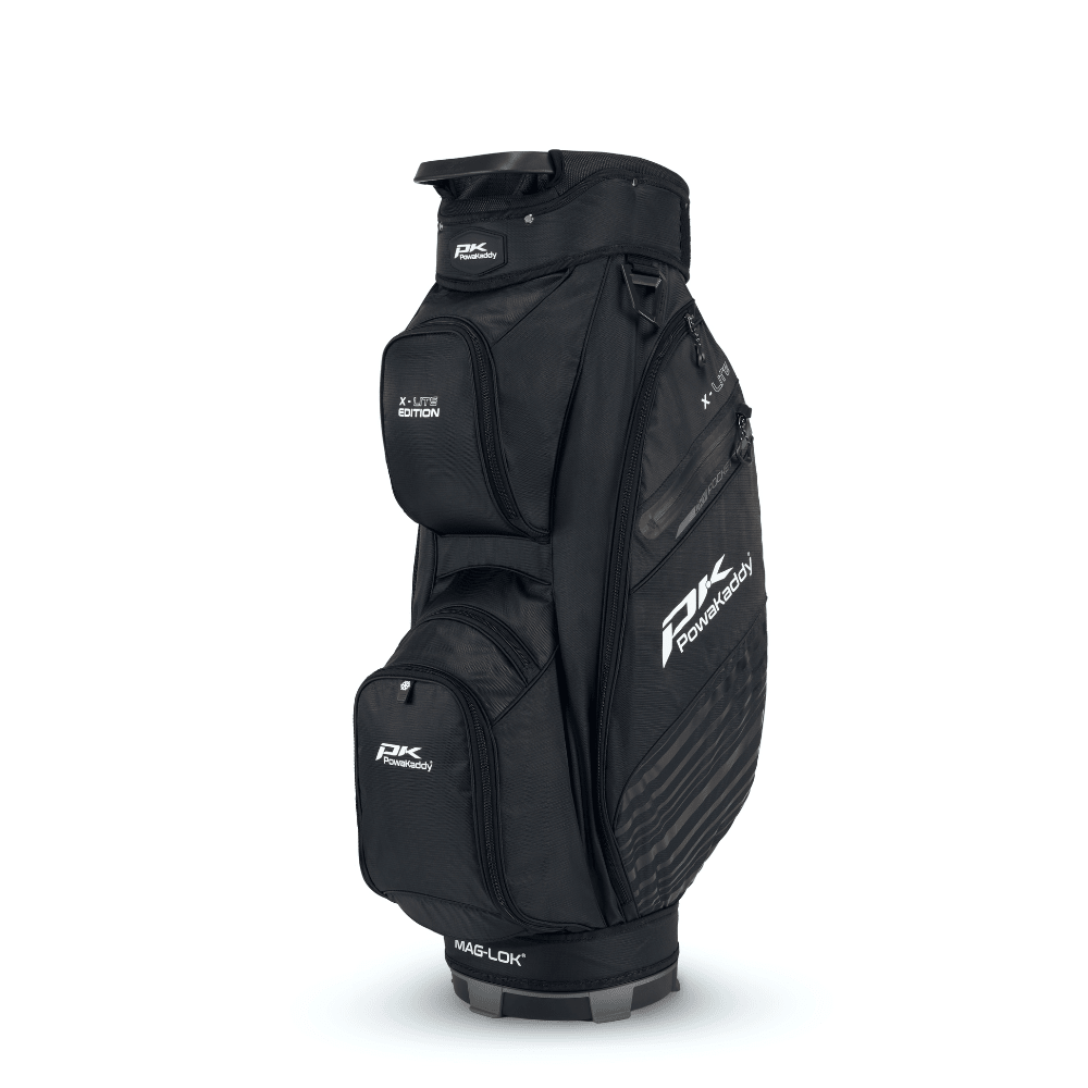 Powakaddy 2024 X - Lite Cart Bag - Stealth Black - PowaKaddy