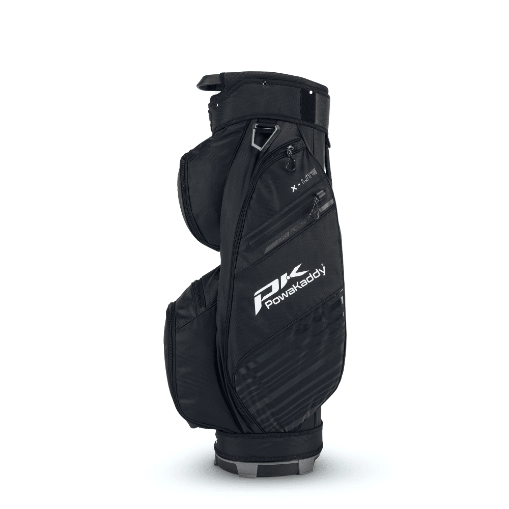 Powakaddy 2024 X - Lite Cart Bag - Stealth Black - PowaKaddy