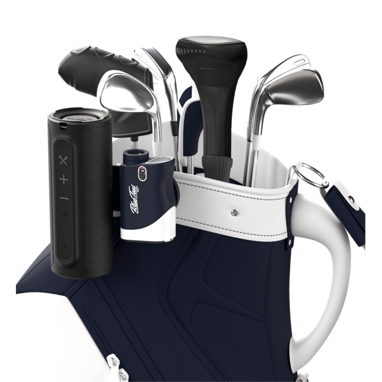 Blue Tees Mag Hub Golf Bag Accessory - Black