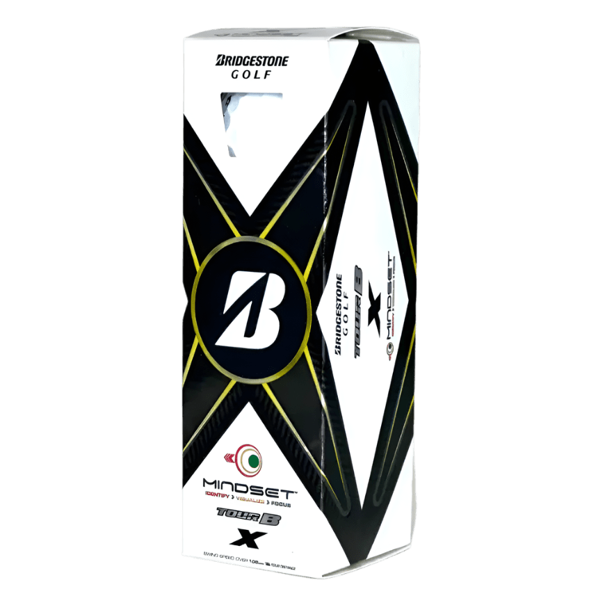 Bridgestone Tour B X MindSet Golf Balls (3 Ball Sleeve) - Bridgestone Golf