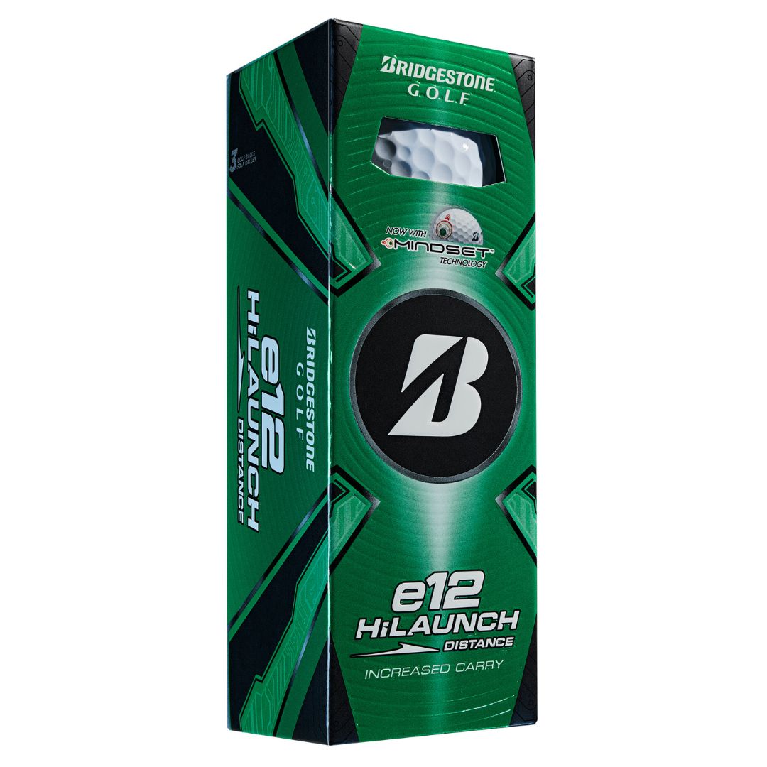 Bridgestone e12 High Launch Distance Golf Balls (3 Ball Sleeve)