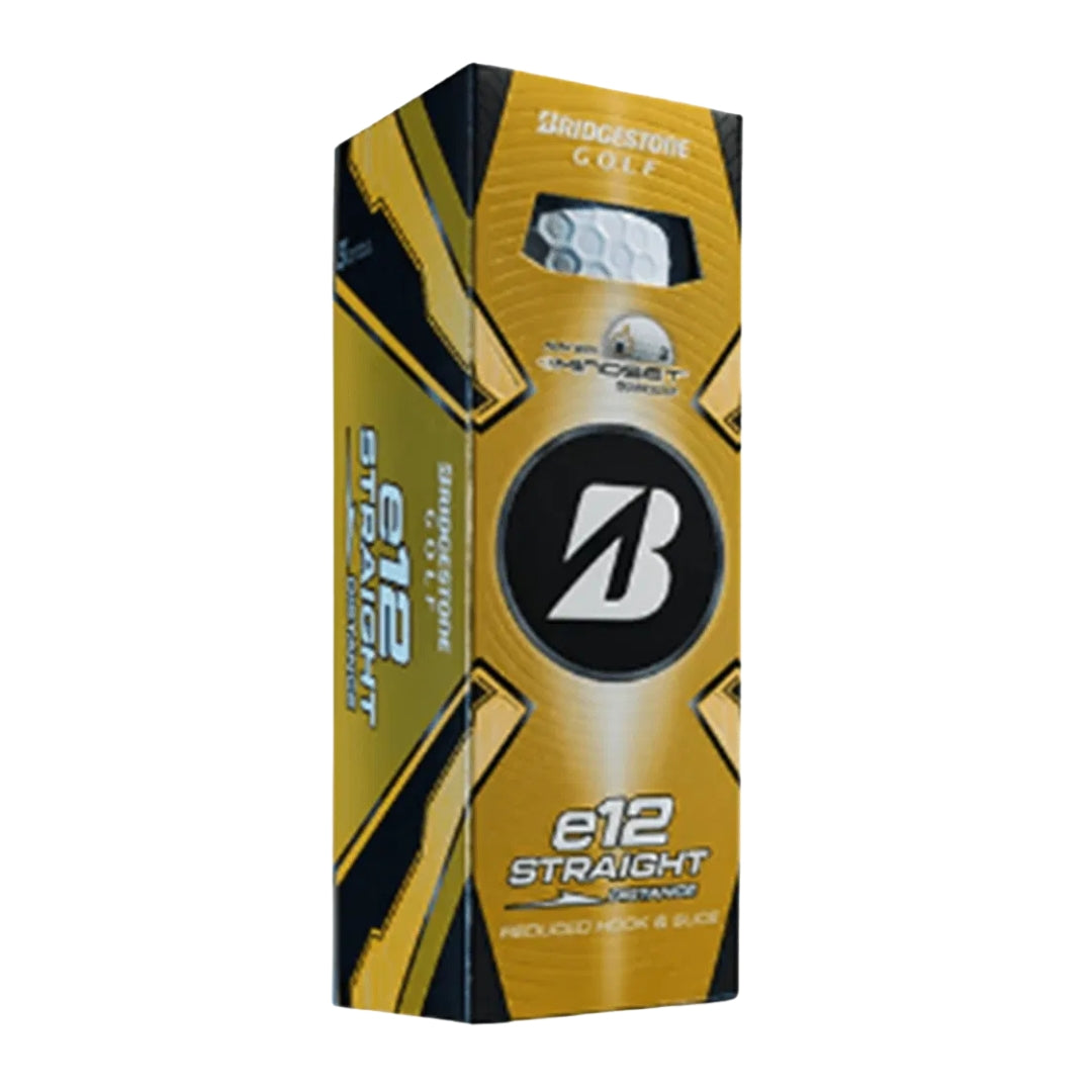 Bridgestone e12 Straight Mindset Golf Balls (3 Ball Sleeve)