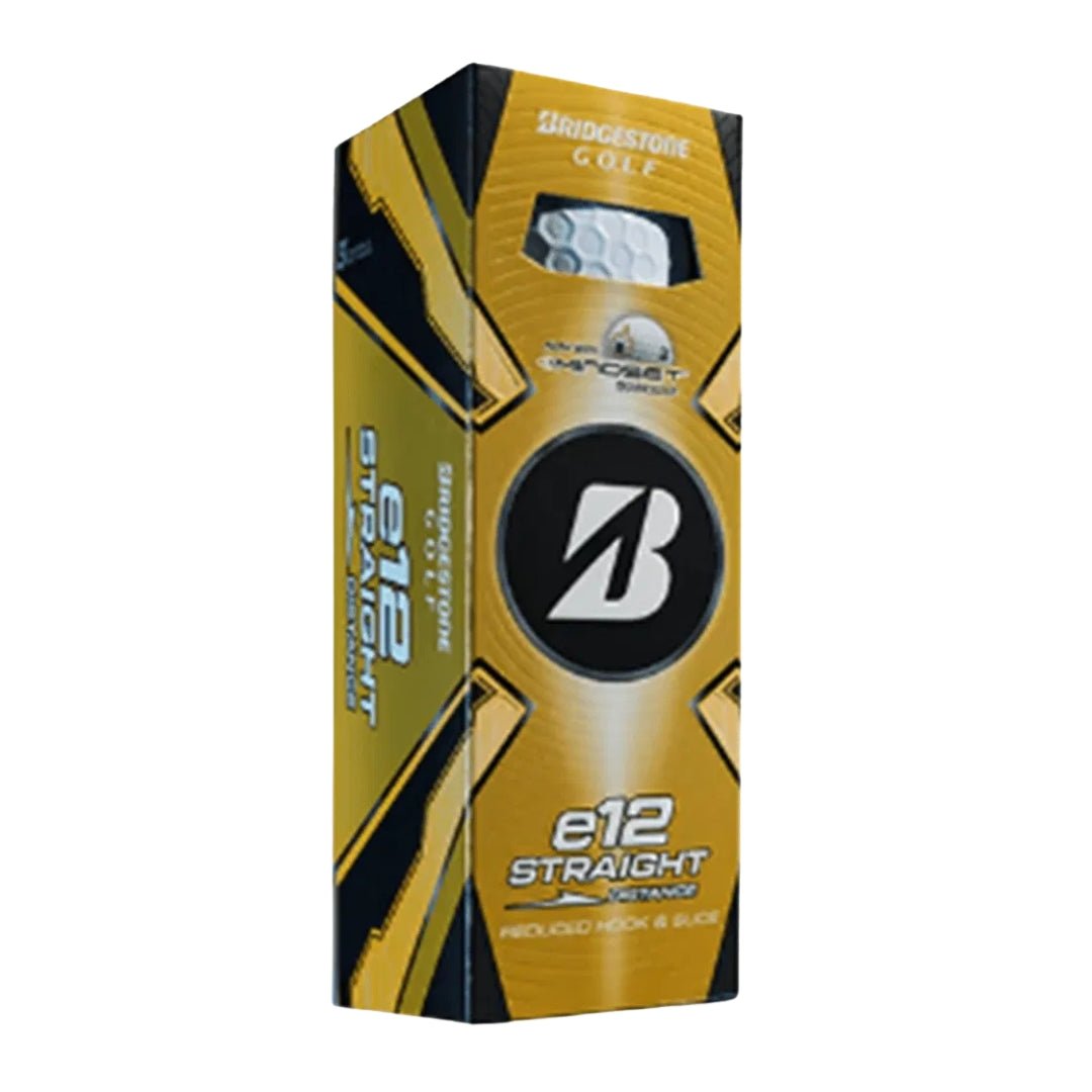 Bridgestone e12 Straight Mindset Golf Balls (3 Ball Sleeve) - Bridgestone Golf