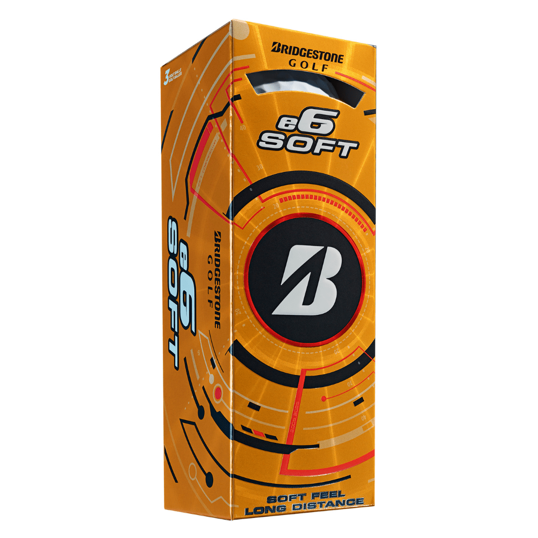 Bridgestone e6 Soft Golf Balls (3 Ball Sleeve) - Bridgestone Golf