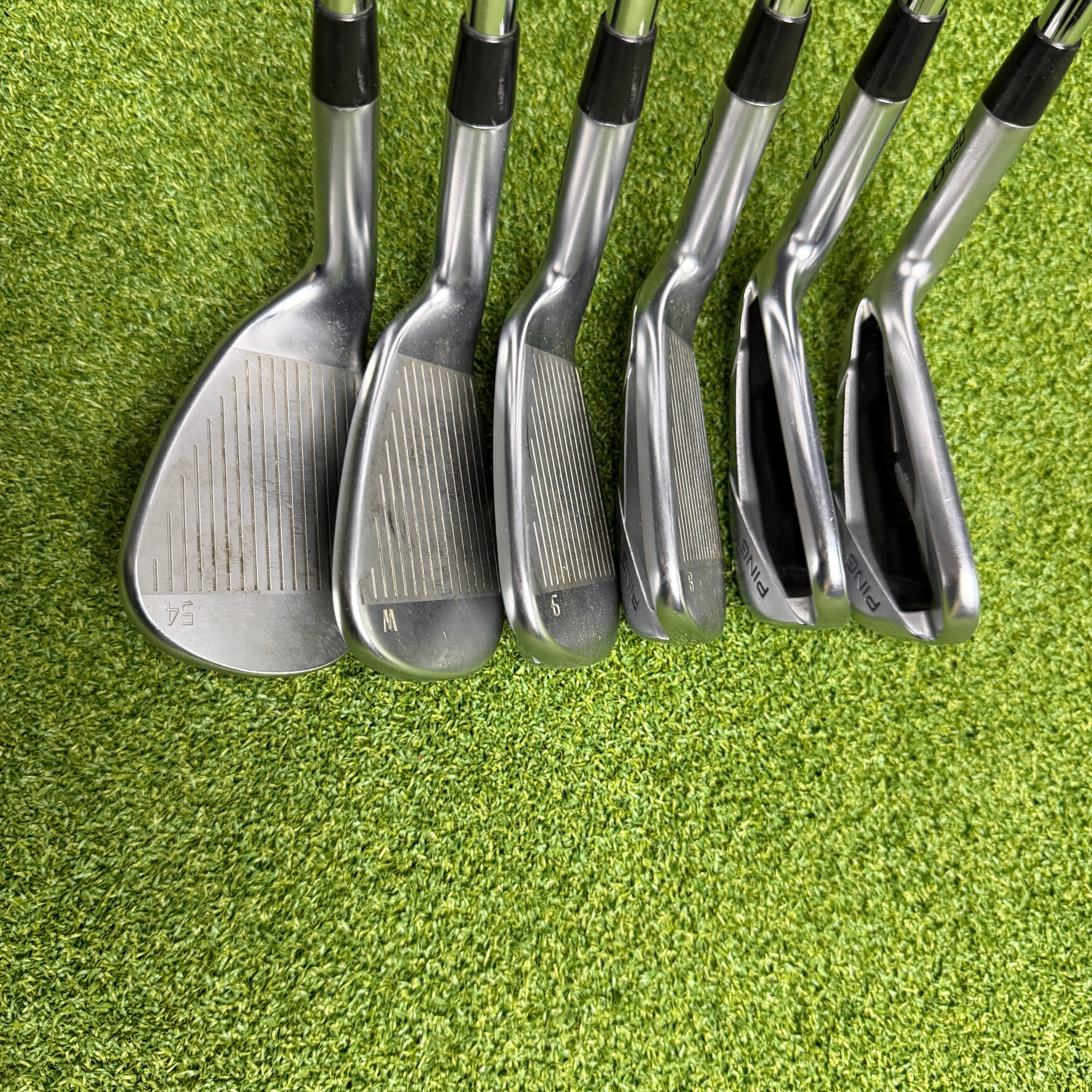 Ping G430 Irons / 6-PW+54 / Blue Dot / AWT 2.0 Regular Shafts