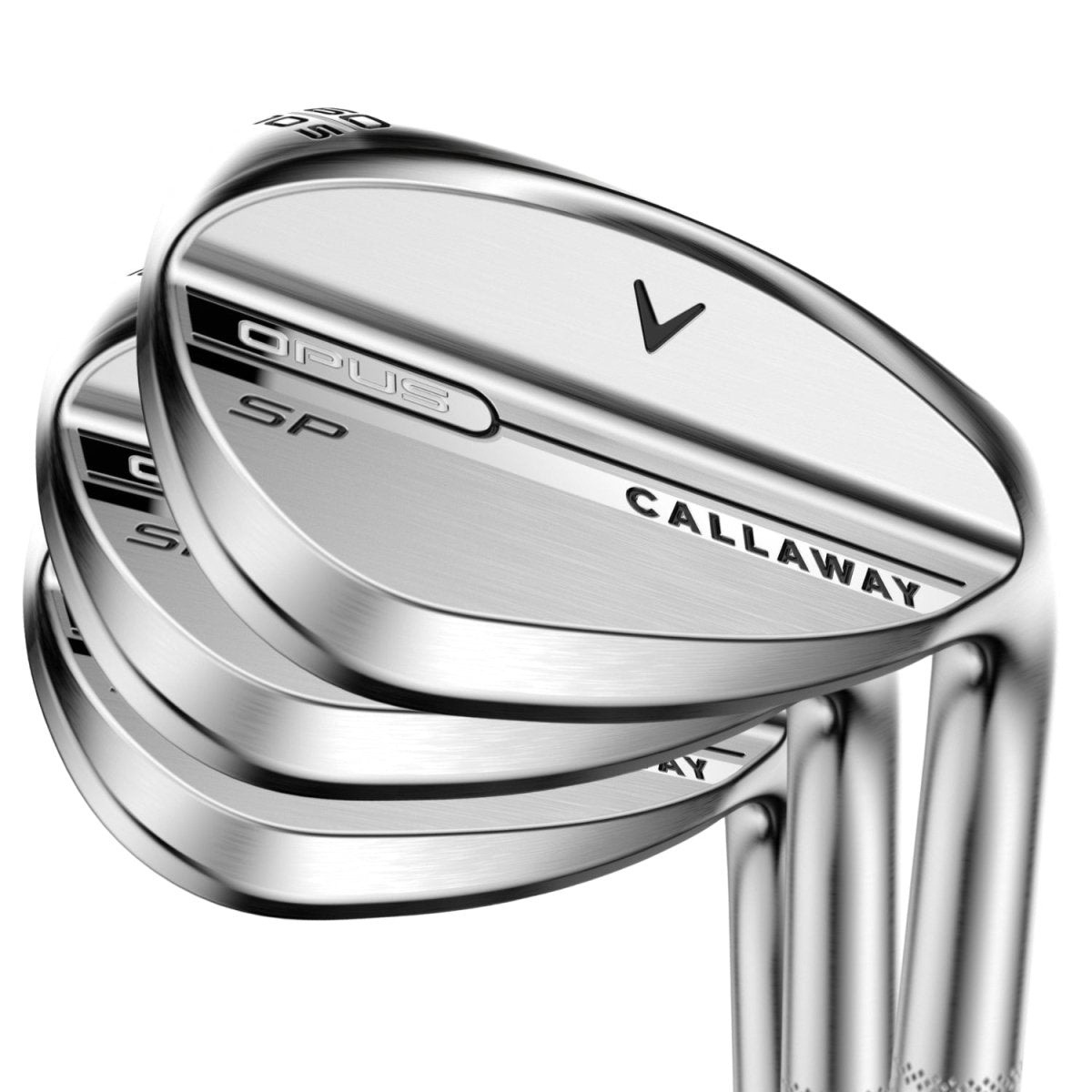 Callaway Opus SP Brushed Chrome Golf Wedge Bundle Set (3 Wedges) - Callaway