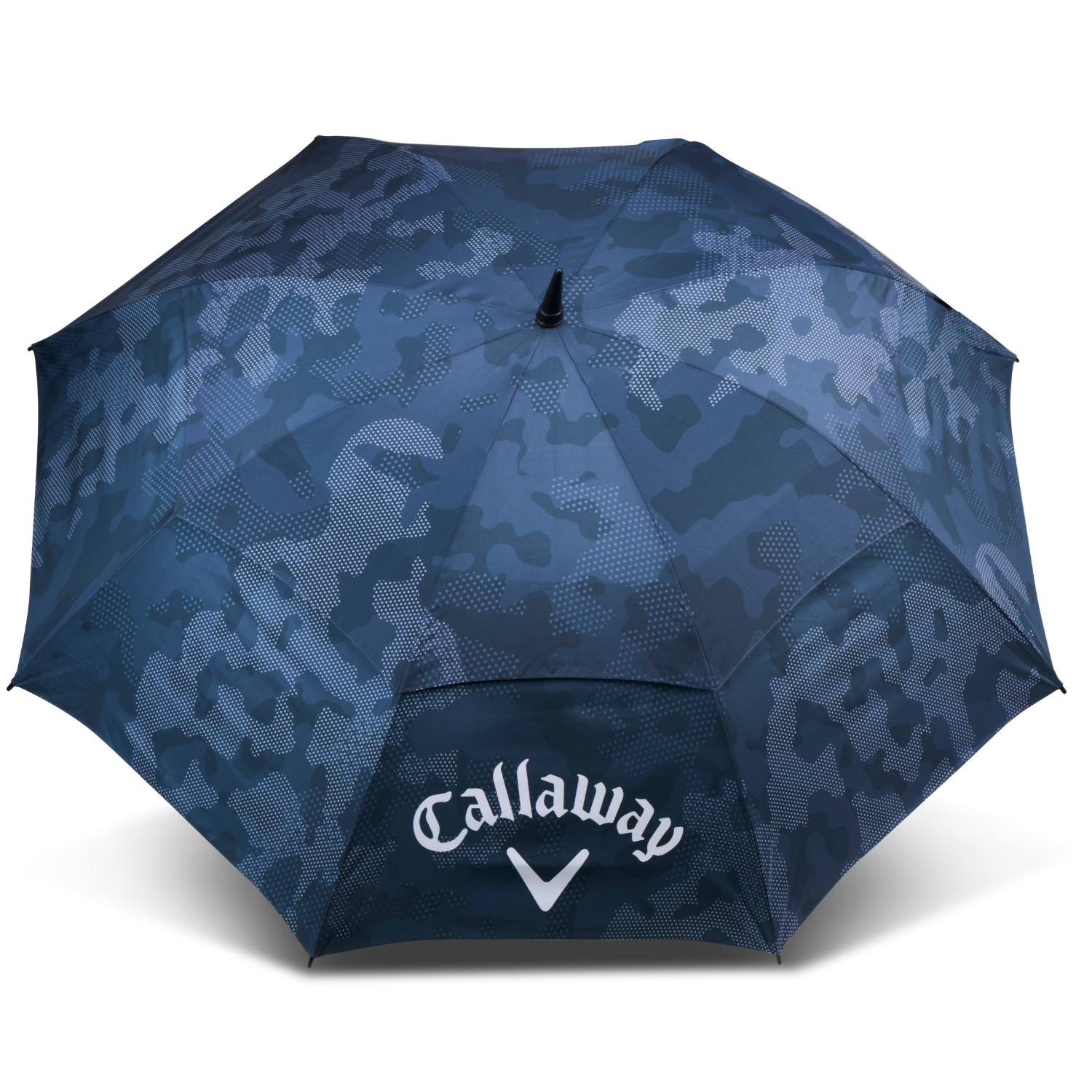Callaway Shield 64" Double Canopy Umbrella - Black/Camo