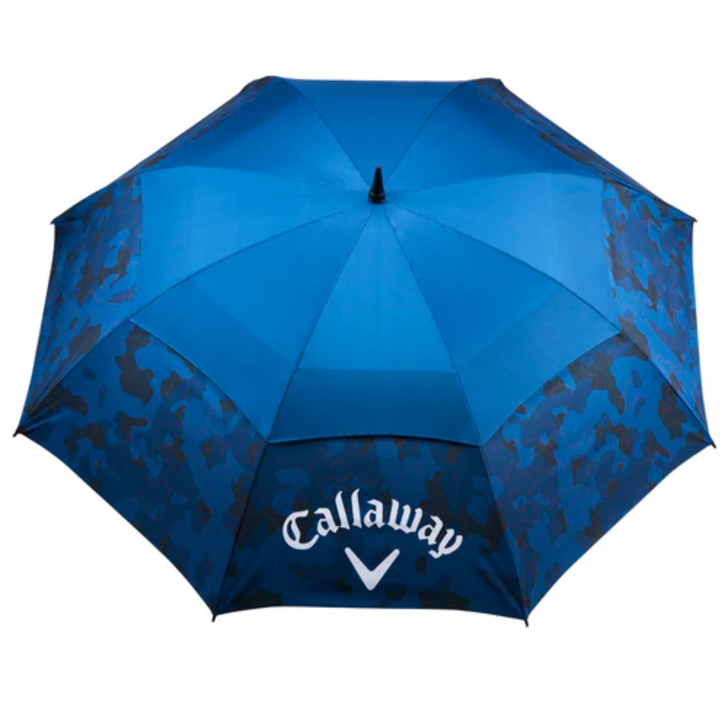 Callaway Shield 64" Double Canopy Umbrella - Navy/Red