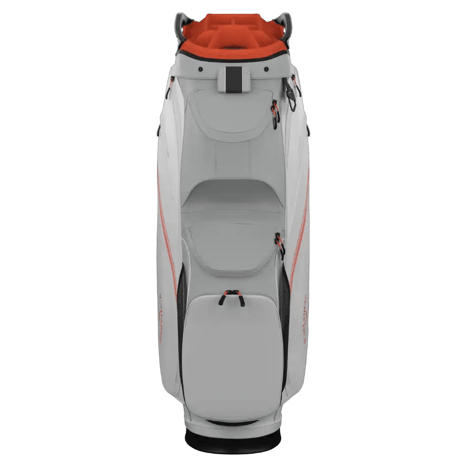 Callaway Chase 14 Cart Bag 25 - White/Silver/Orange - Callaway