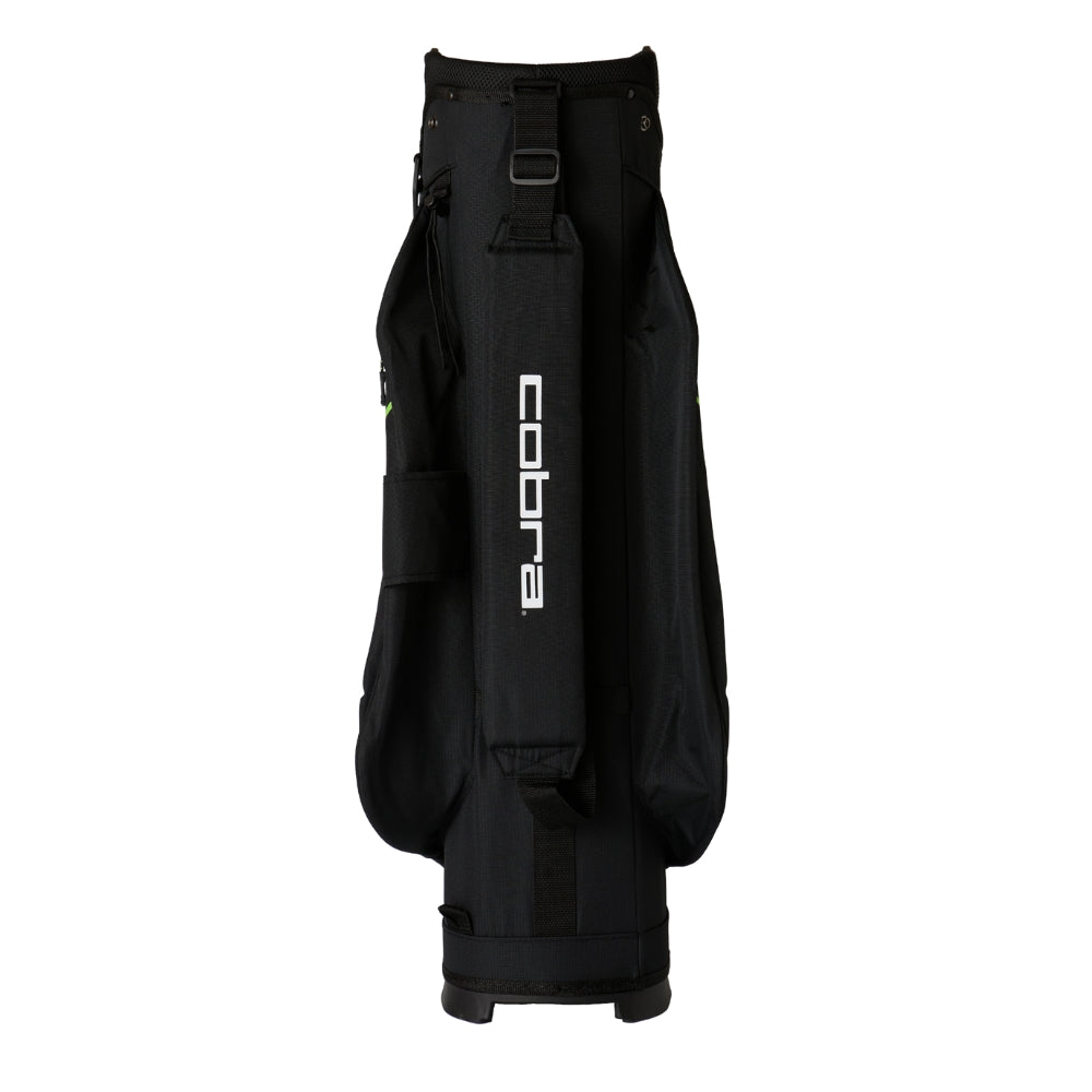 Cobra Signature Cart Bag - Black/Grey/Fluo Green