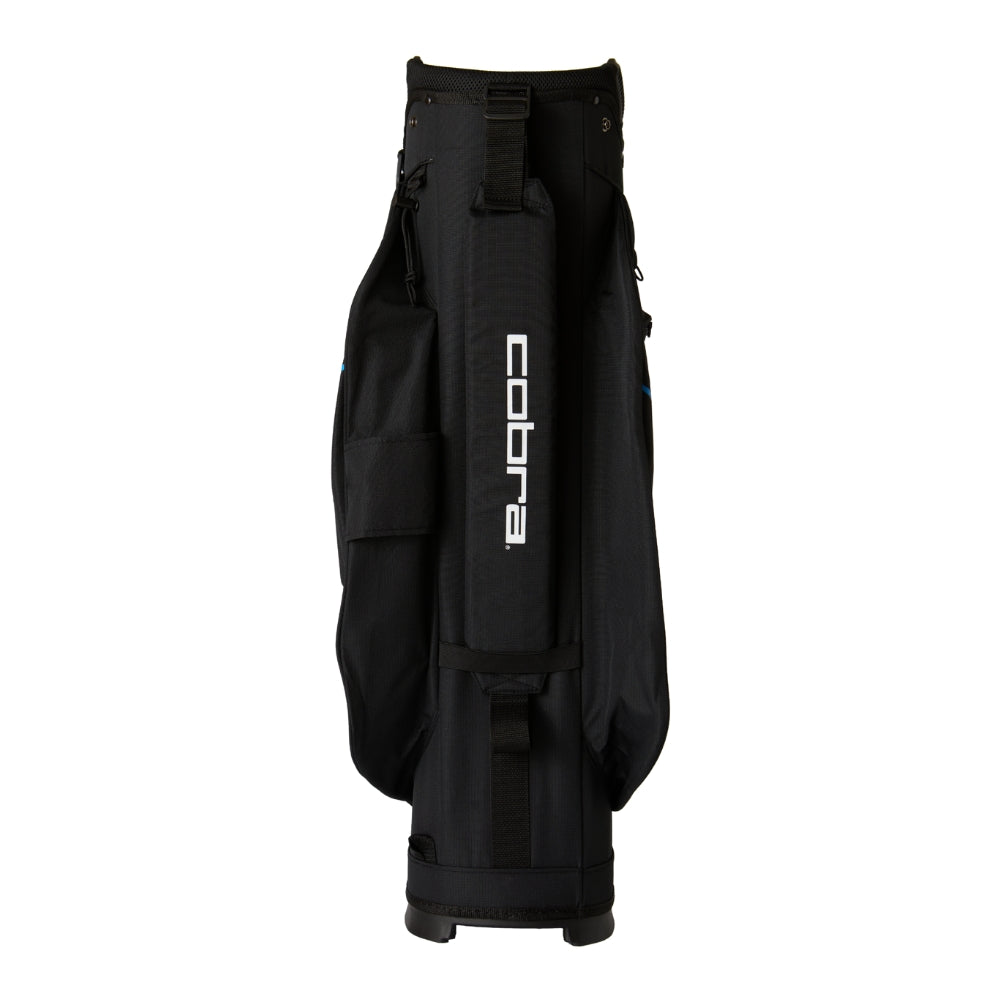 Cobra Signature Cart Bag - Black/White/Vivid Blue