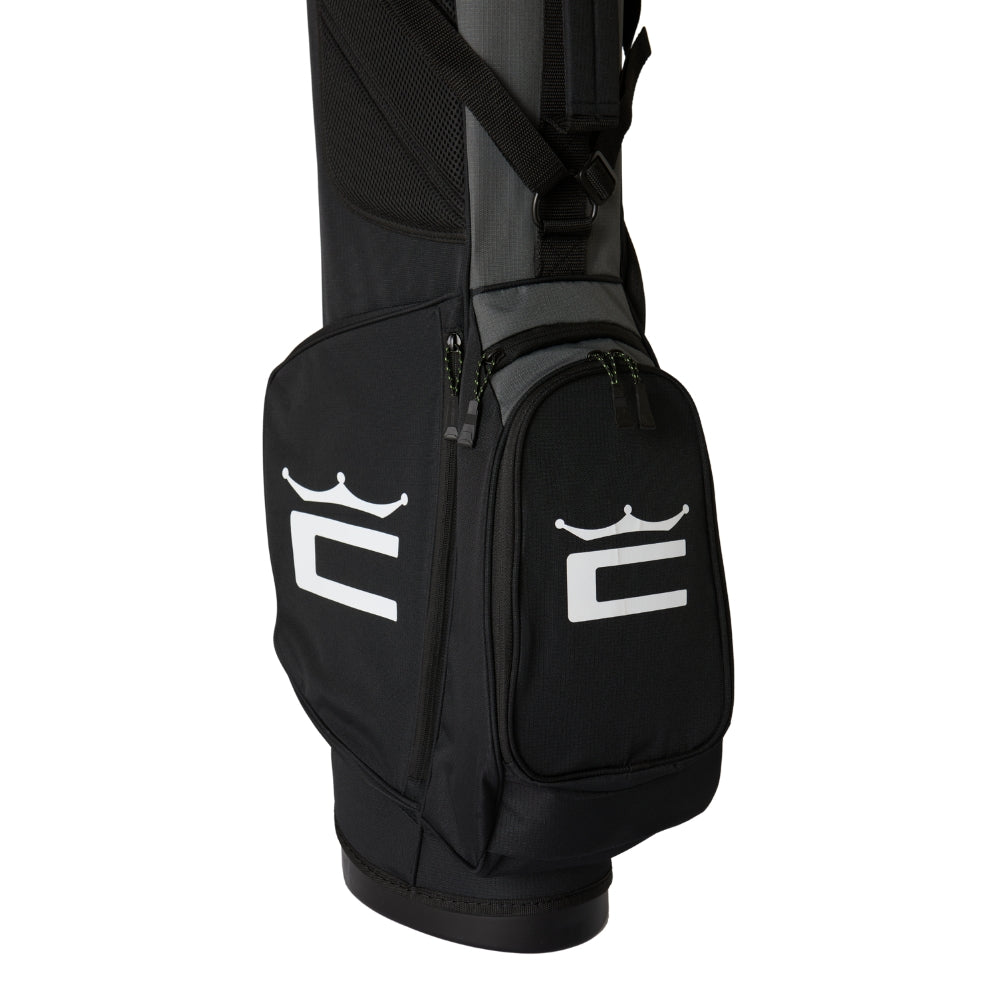 Cobra Signature Stand Bag - Black/Grey/Fluo Green