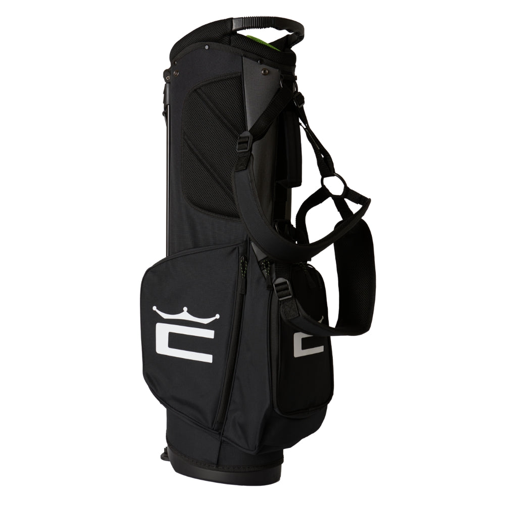 Cobra Signature Stand Bag - Black/Grey/Fluo Green
