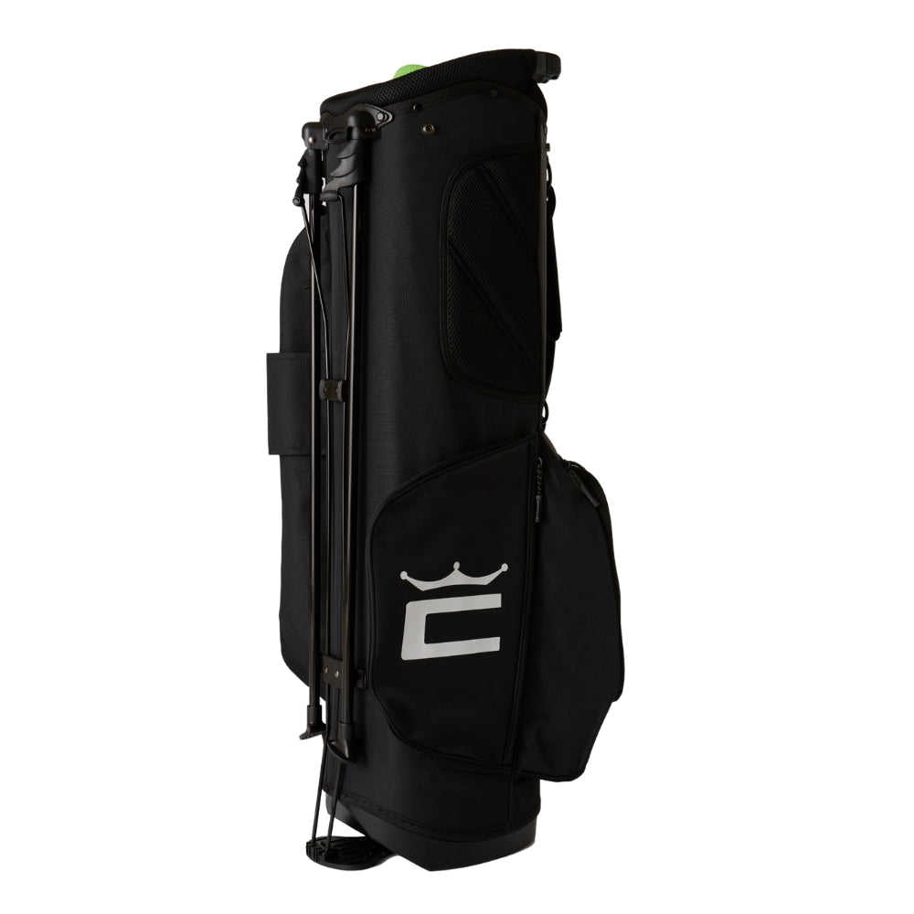 Cobra Signature Stand Bag - Black/Grey/Fluo Green