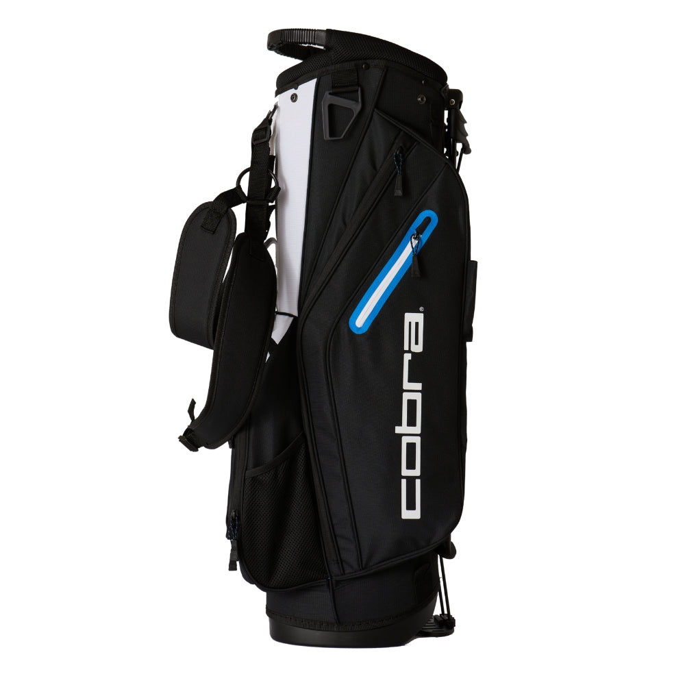 Cobra Signature Stand Bag - Black/White/Vivid Blue