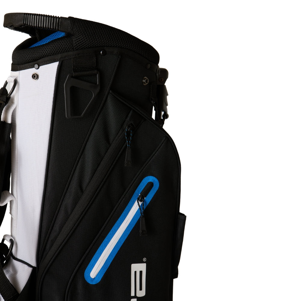 Cobra Signature Stand Bag - Black/White/Vivid Blue