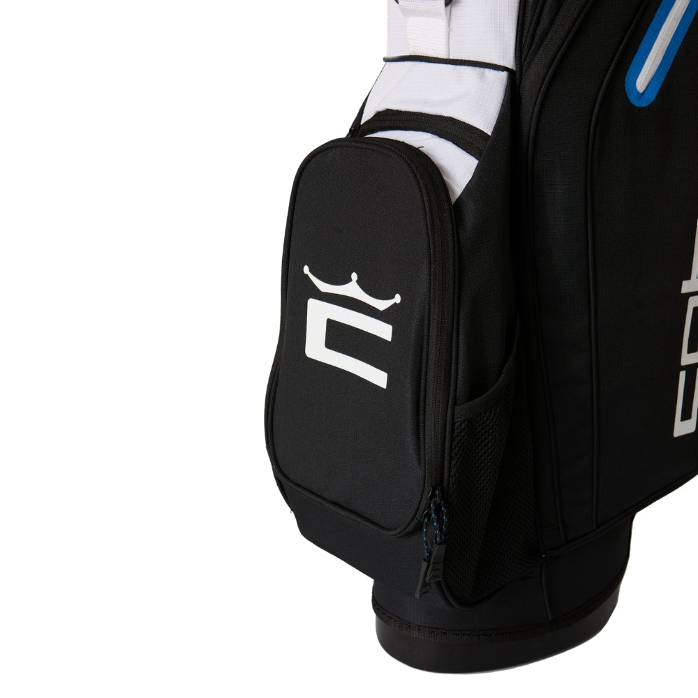 Cobra Signature Stand Bag - Black/White/Vivid Blue