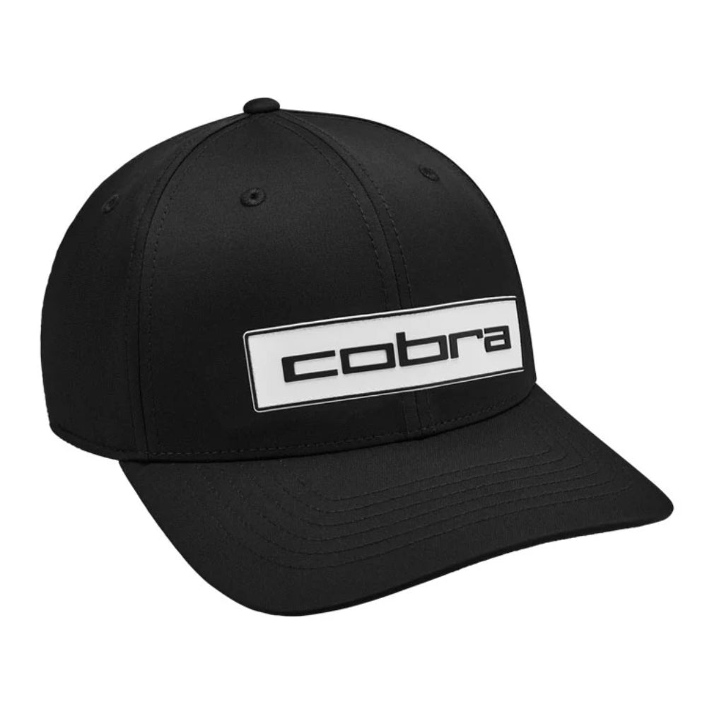Cobra Tour Tech Cap - Black/White