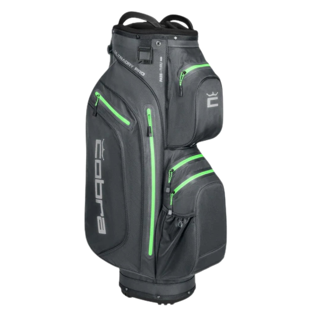 Cobra Ultradry Pro Cart Bag - Quiet Shade/Green Gecko