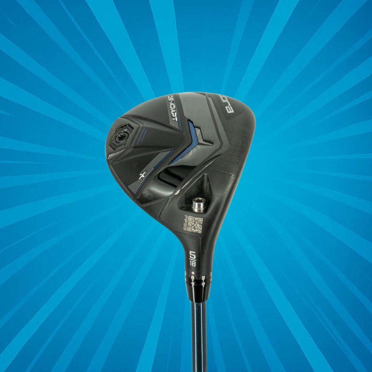 Cobra DS - Adapt X 5 Wood / 18 Degree / Denali 60g 6.0 / Stiff Flex - Cobra