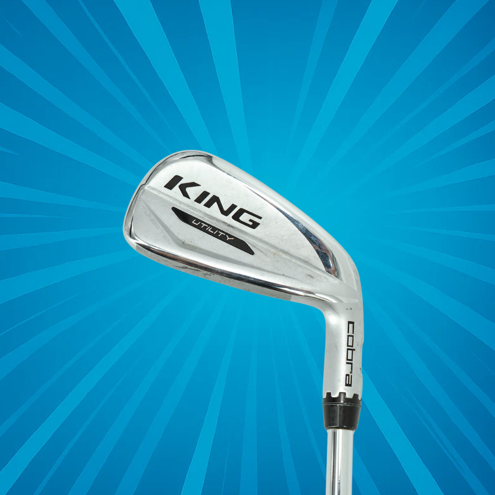 Cobra KING Utility 3 Driving Iron / 19.5 Degree / KBS $-Taper Lite R / Regular Flex