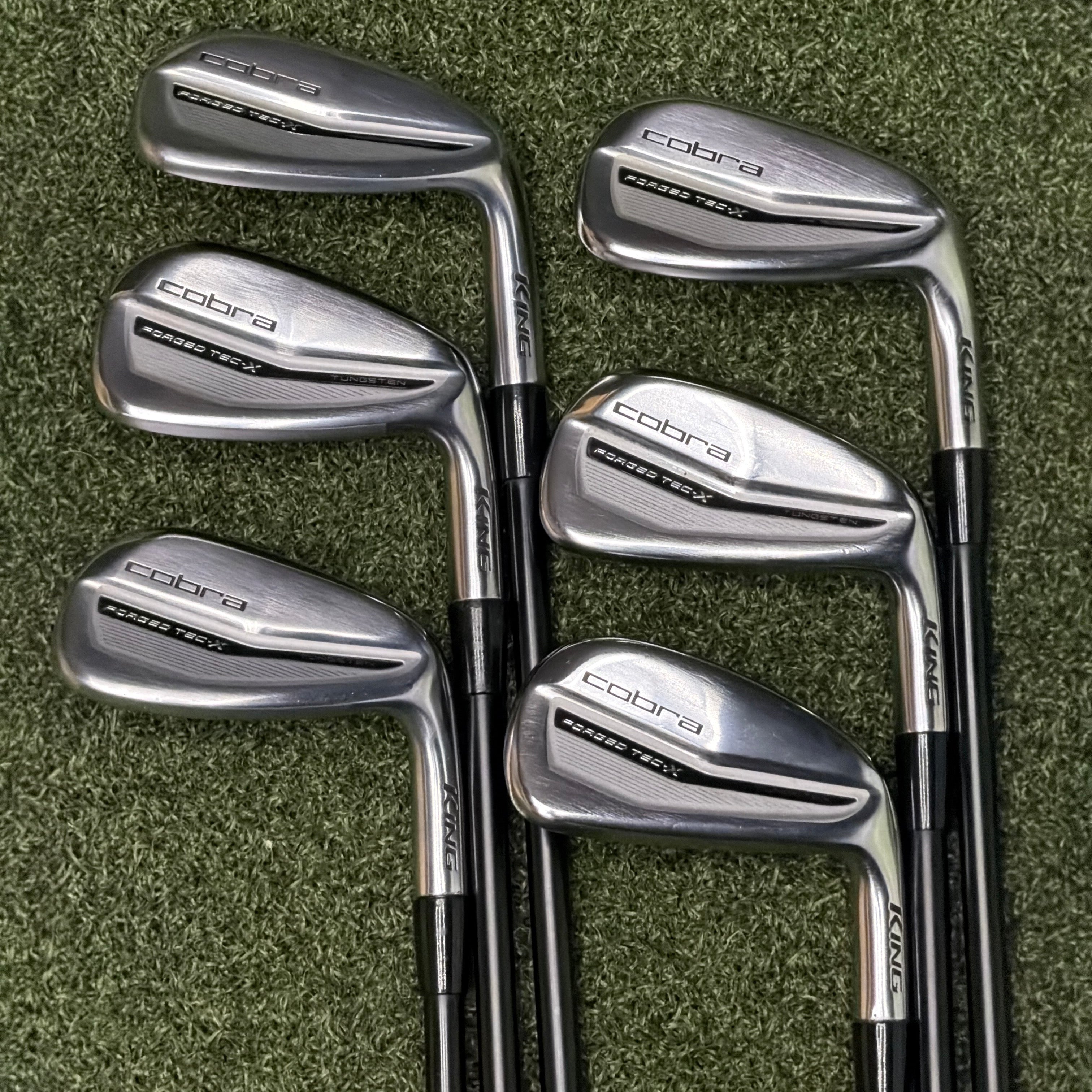 Cobra Forged Tec X 2022 Iron Set / 6-PW+GW / KBS PGI 65 Senior Flex
