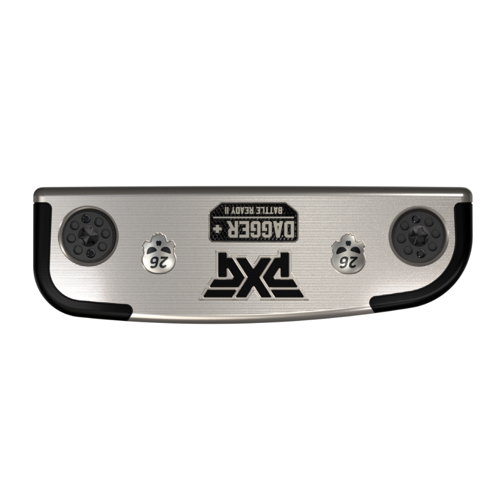 PXG golf club head with branding on a white background