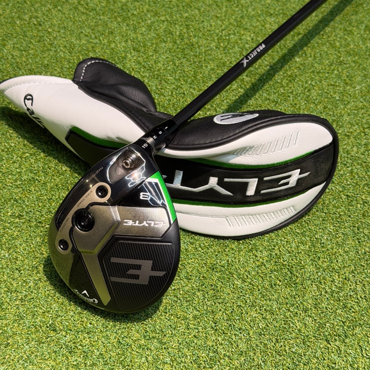 Callaway Elyte Triple Diamond 3 Fairway Wood / 15 Degree / Denali Black 70 6.5 - Callaway