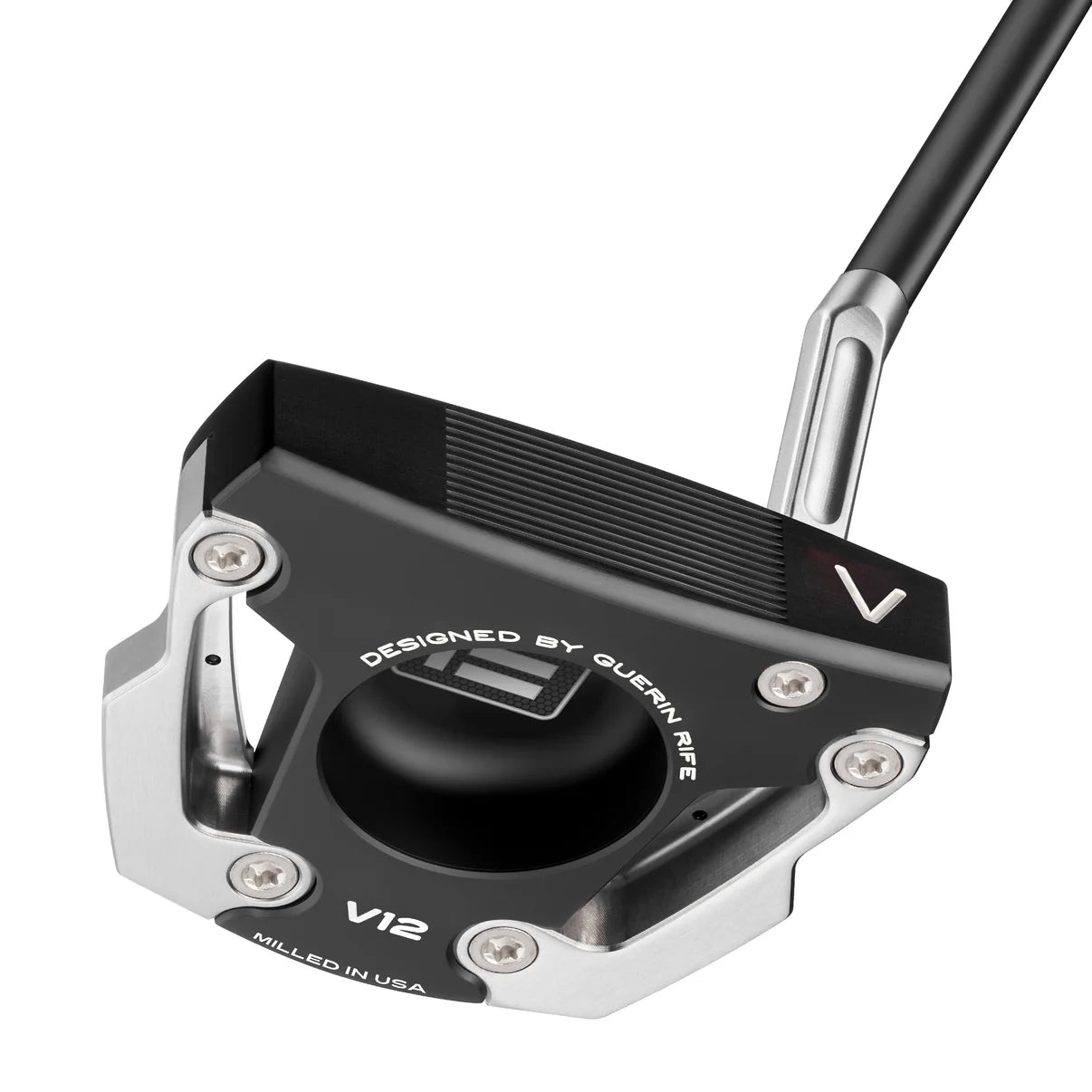 Evnroll V12 Black Inline Short Slant High MOI Mallet Golf Putter FS