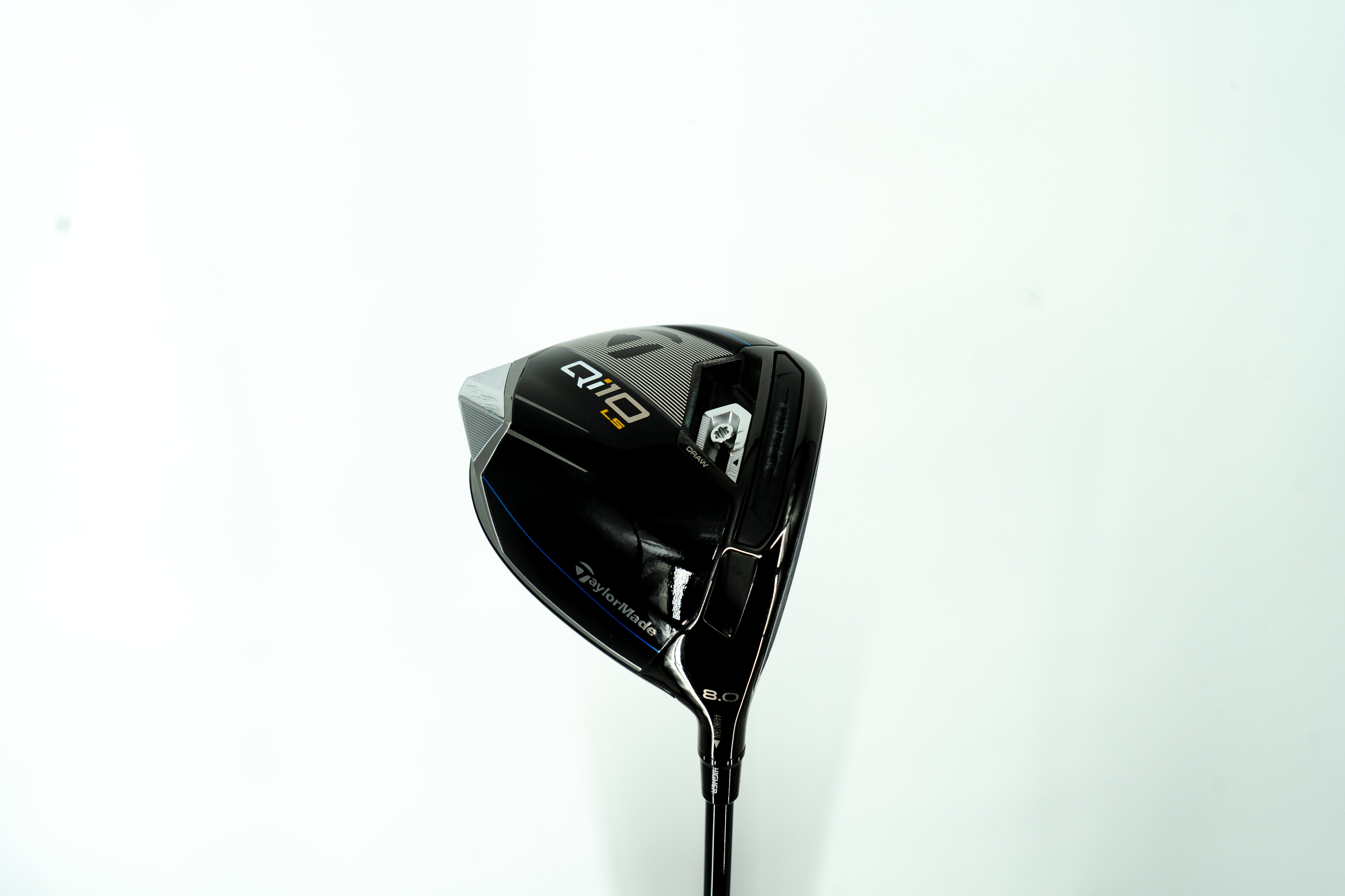 TaylorMade Qi10 LS Driver / 8 Degree / HZRDUS RDX Smoke Red 5.5 / Reg Flex