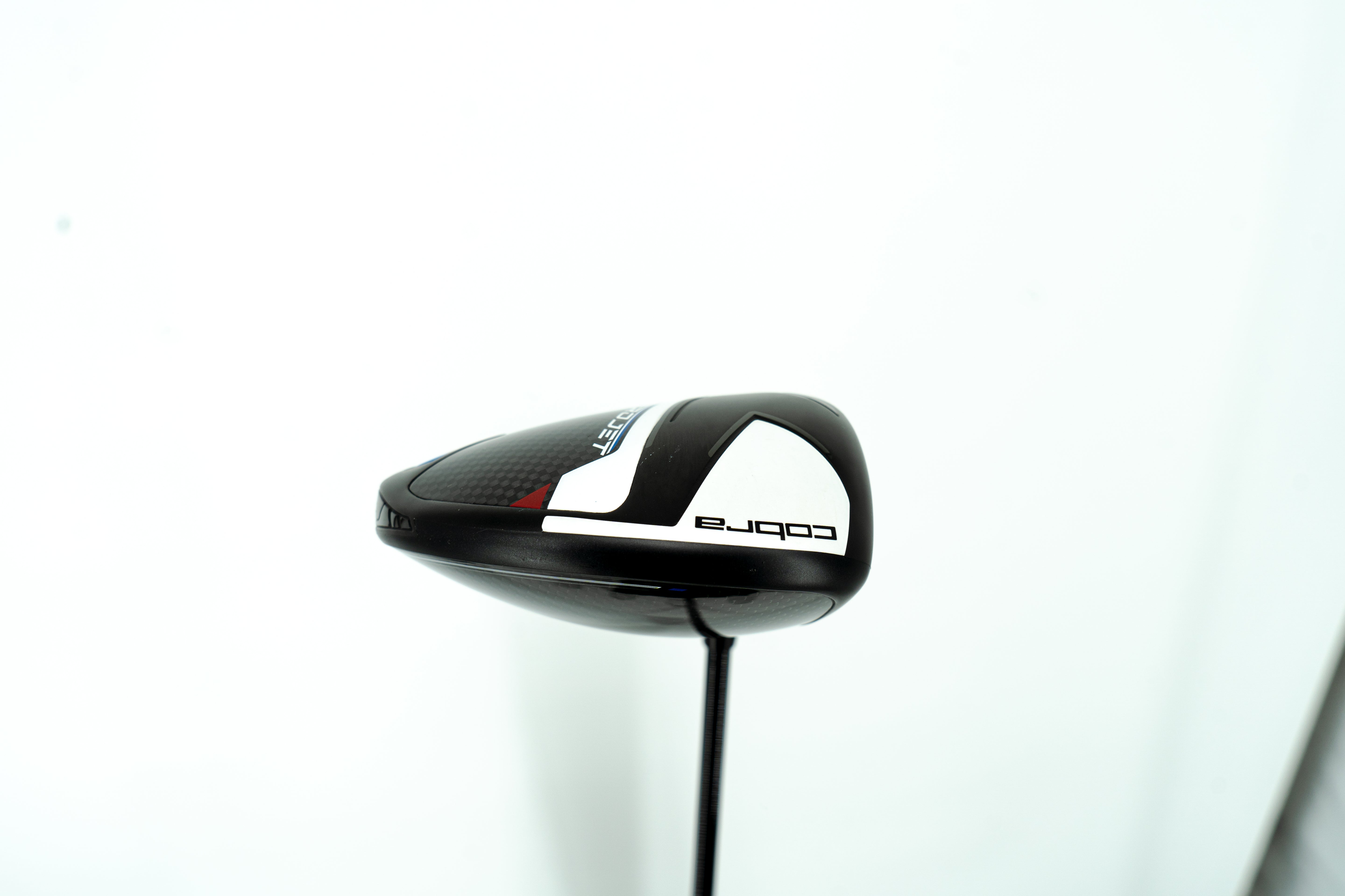 Cobra Aerojet Left Handed Driver / 9 Degree / X-Stiff Flex / HZRDUS RDX Smoke Blue 6.5