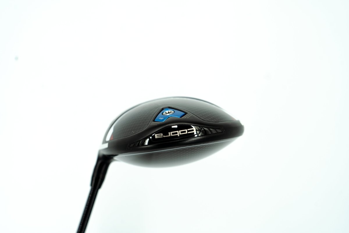 Cobra Aerojet Left Handed Driver / 9 Degree / X - Stiff Flex / HZRDUS RDX Smoke Blue 6.5 - Cobra