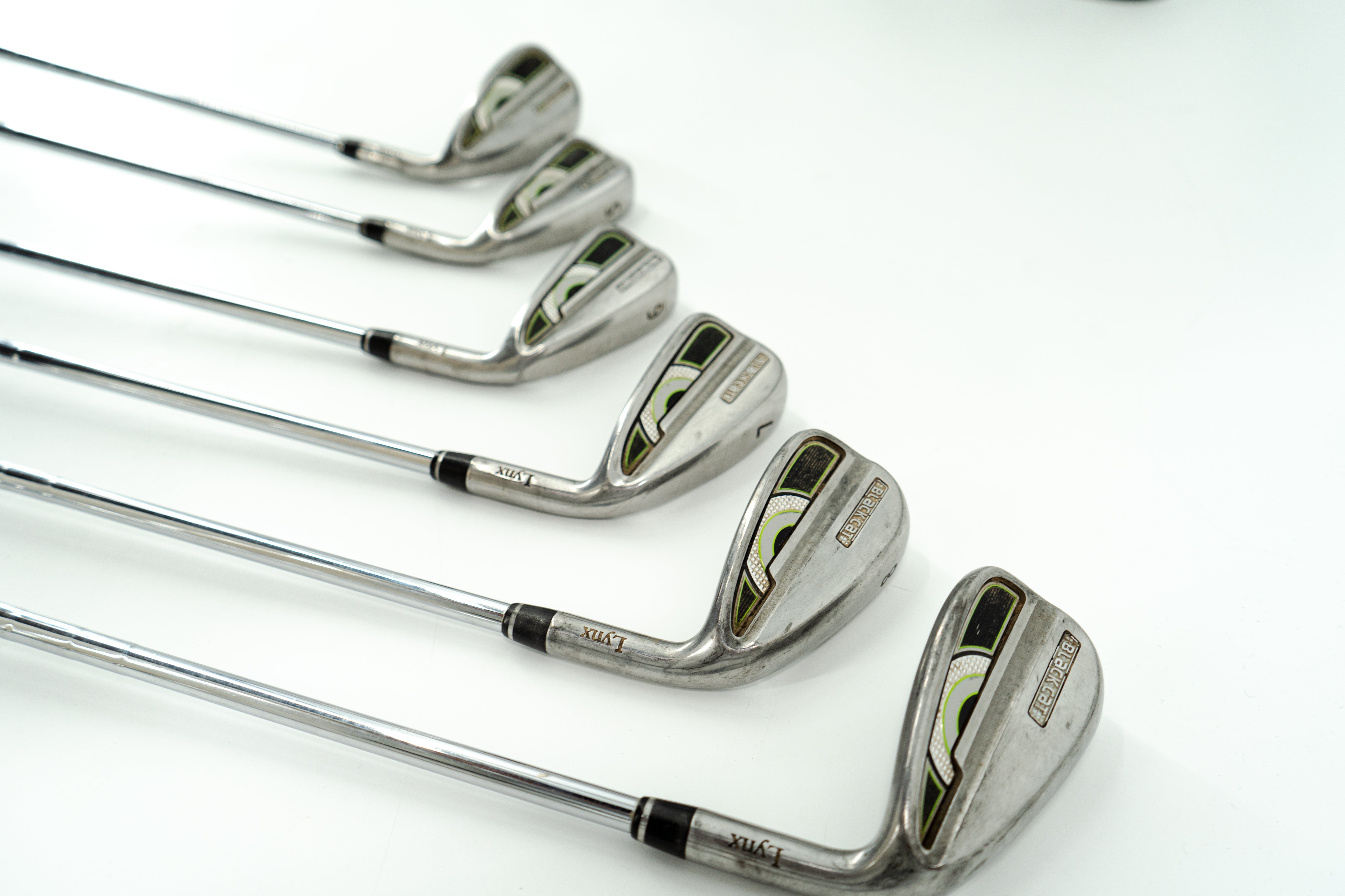Lynx Blackcat Irons / 5-PW Iron / KBS Tour 90 R Shafts / Regular