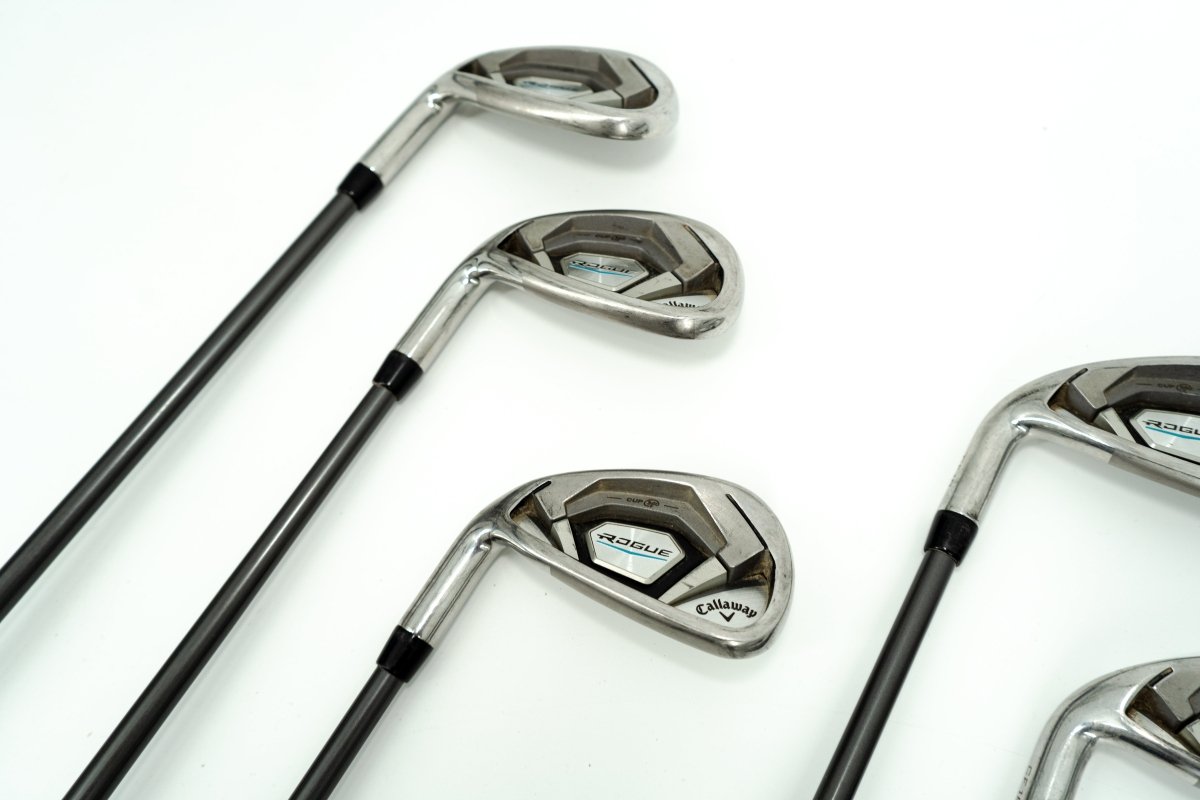 Callaway Rogue CF18 Left Handed/ 5 - PW / Aldila Synergy 60g Graphite Shafts / Regular - Callaway