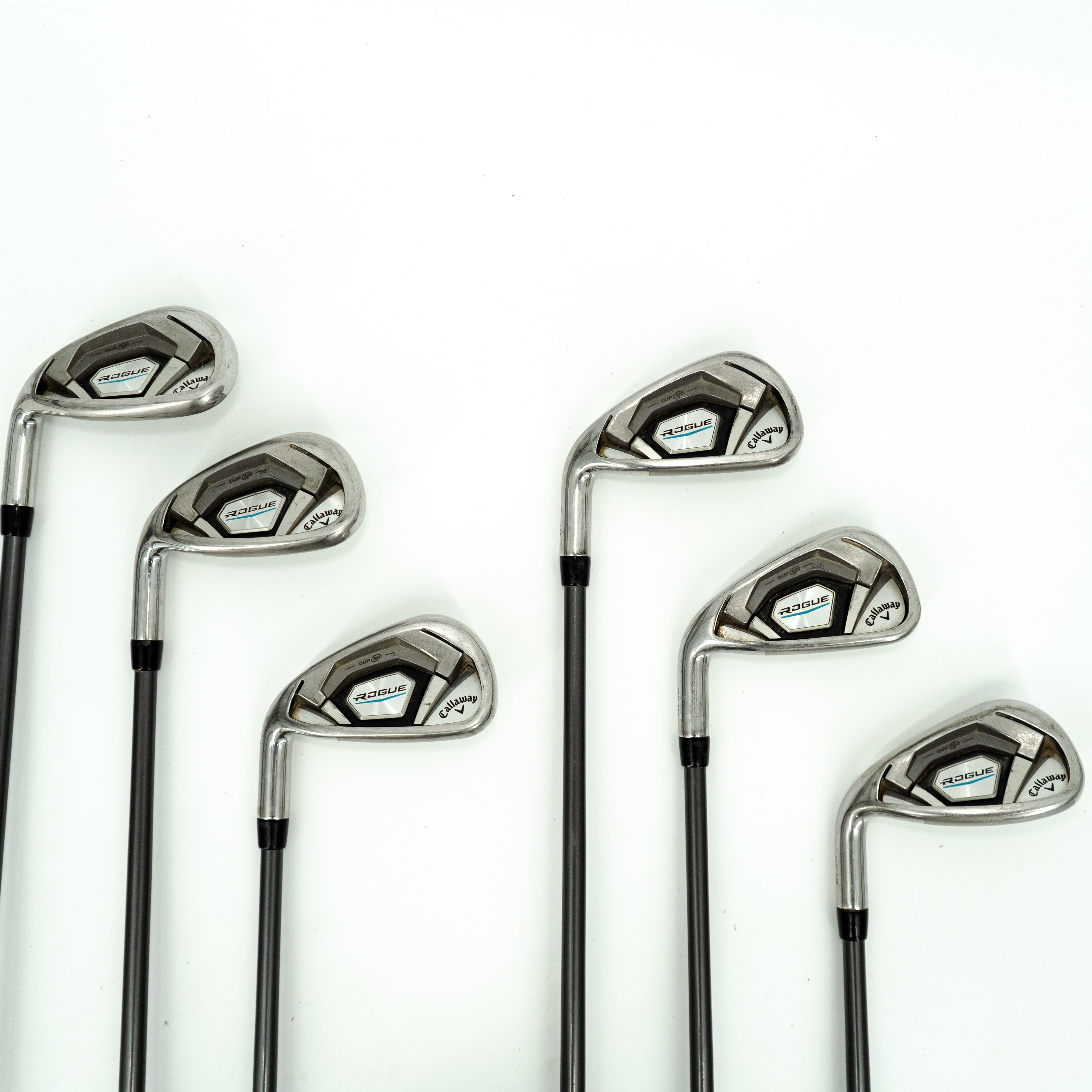 Callaway Rogue CF18 Left Handed/ 5-PW / Aldila Synergy 60g Graphite Shafts / Regular