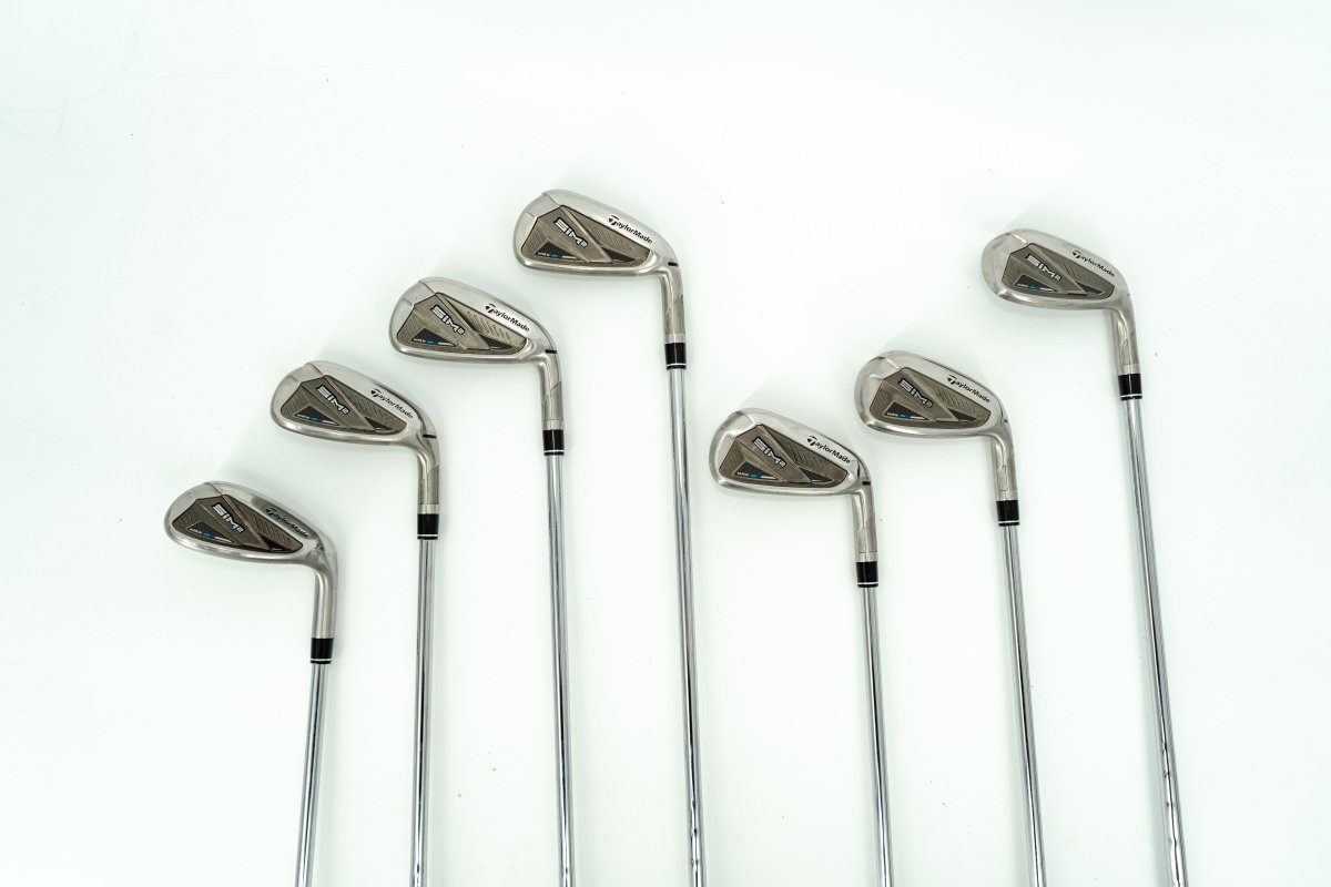 TaylorMade SIM 2 Max Irons / 5 - SW / KBS MAX MT 85 R Steel Shafts / Regular Flex - TaylorMade