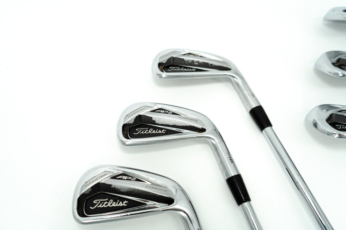 Titleist 716 AP2 Irons / 4 - PW Iron / Dynamic Gold AMT S300 Shafts / Stiff - Titleist