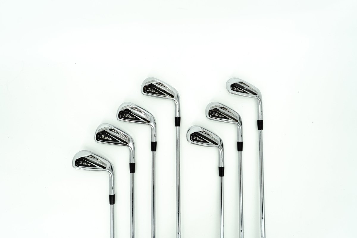Titleist 716 AP2 Irons / 4 - PW Iron / Dynamic Gold AMT S300 Shafts / Stiff - Titleist