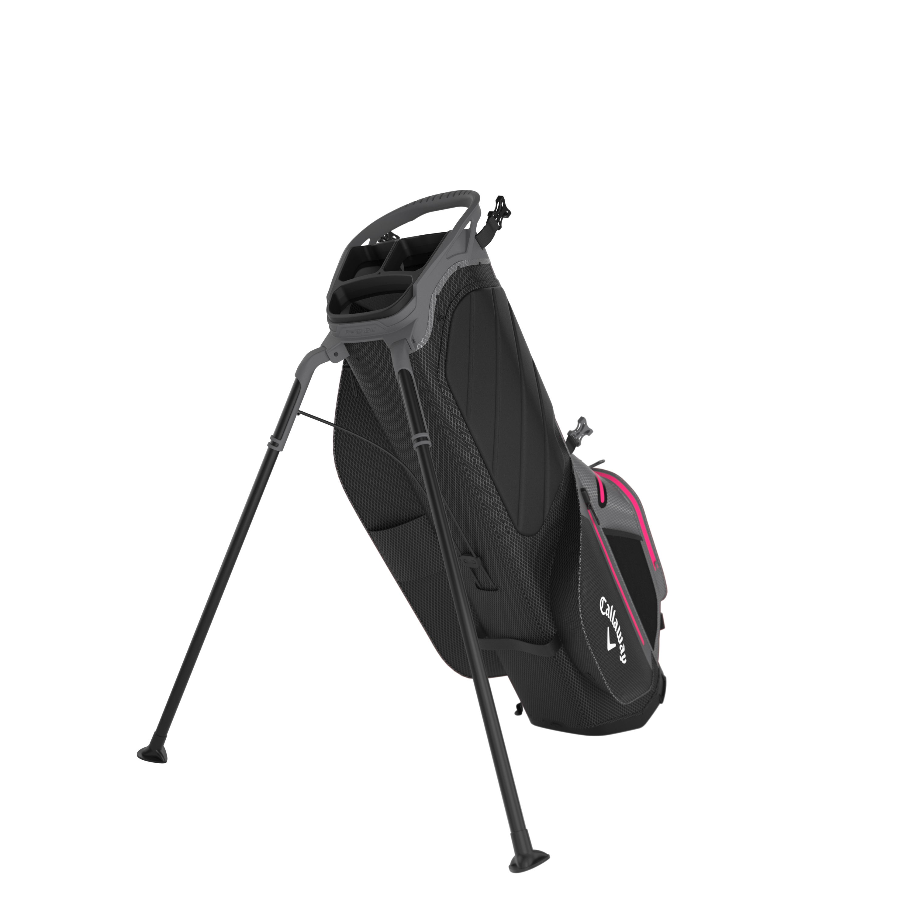 Callaway Fairway C HD Stand Bag 25 - Black/Charcoal/Pink