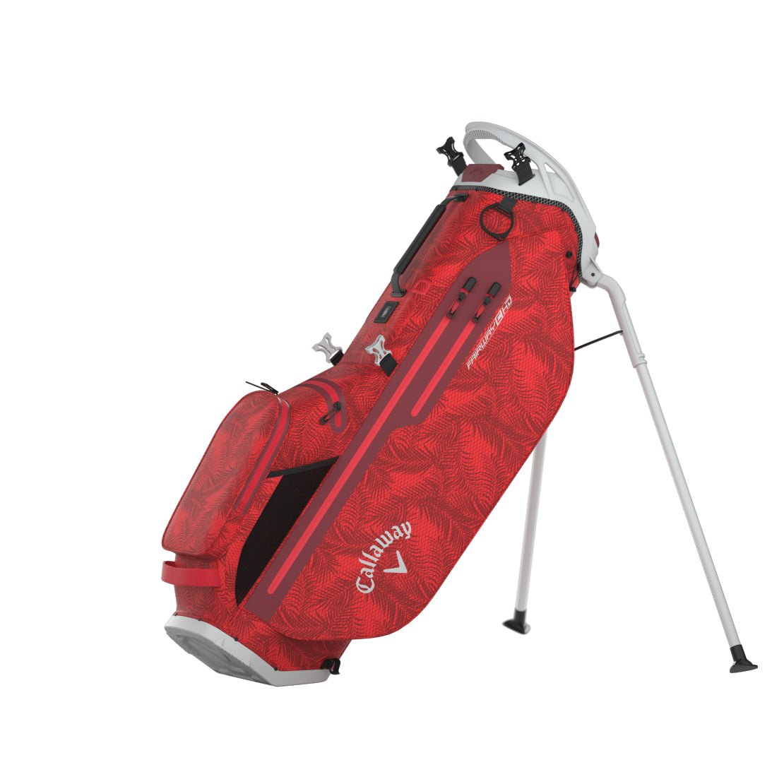 Callaway Fairway C HD Stand Bag 24 - Rd Palms/Light Grey - Callaway