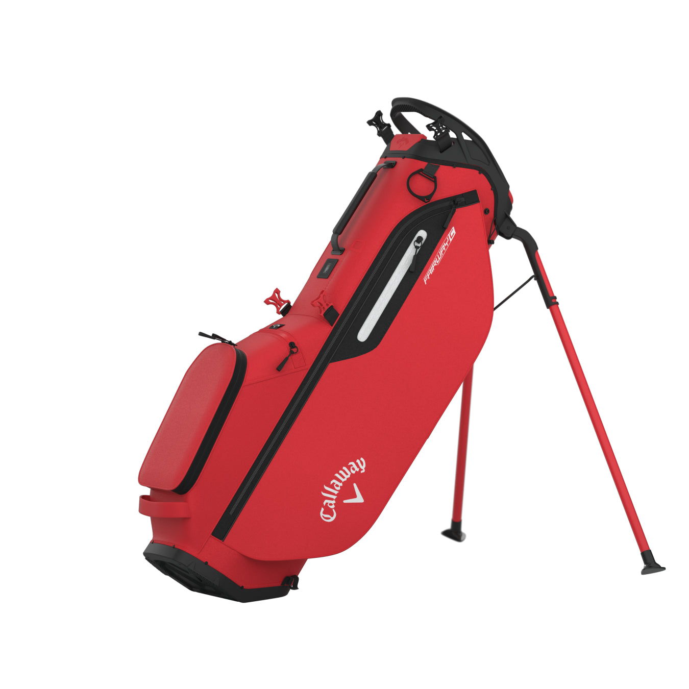 Callaway Fairway C Stand Bag 25 - Fire Red/Black/White