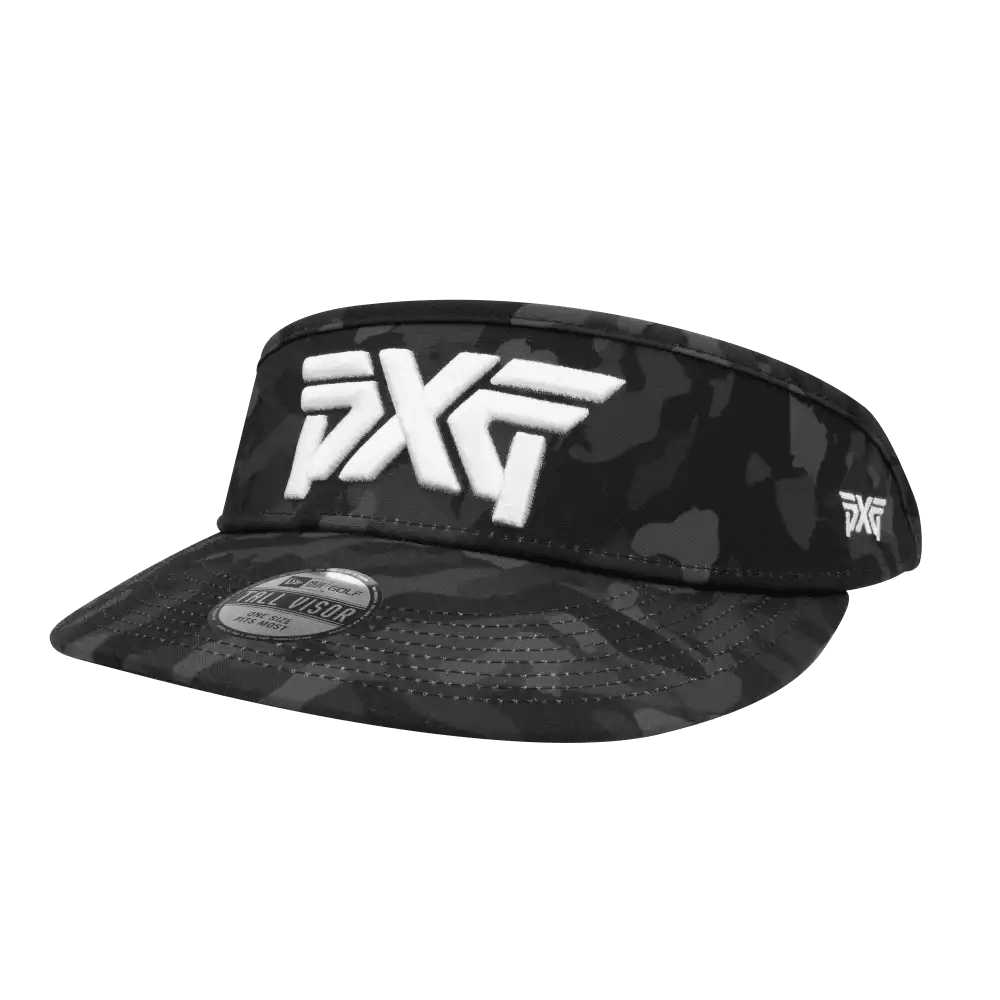 PXG Fairway Camo Sport Visor - Black - PXG