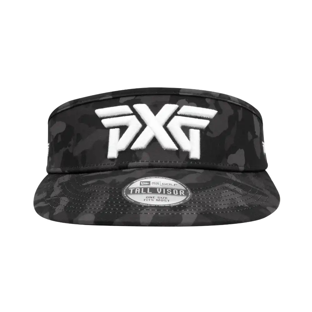PXG Fairway Camo Sport Visor - Black