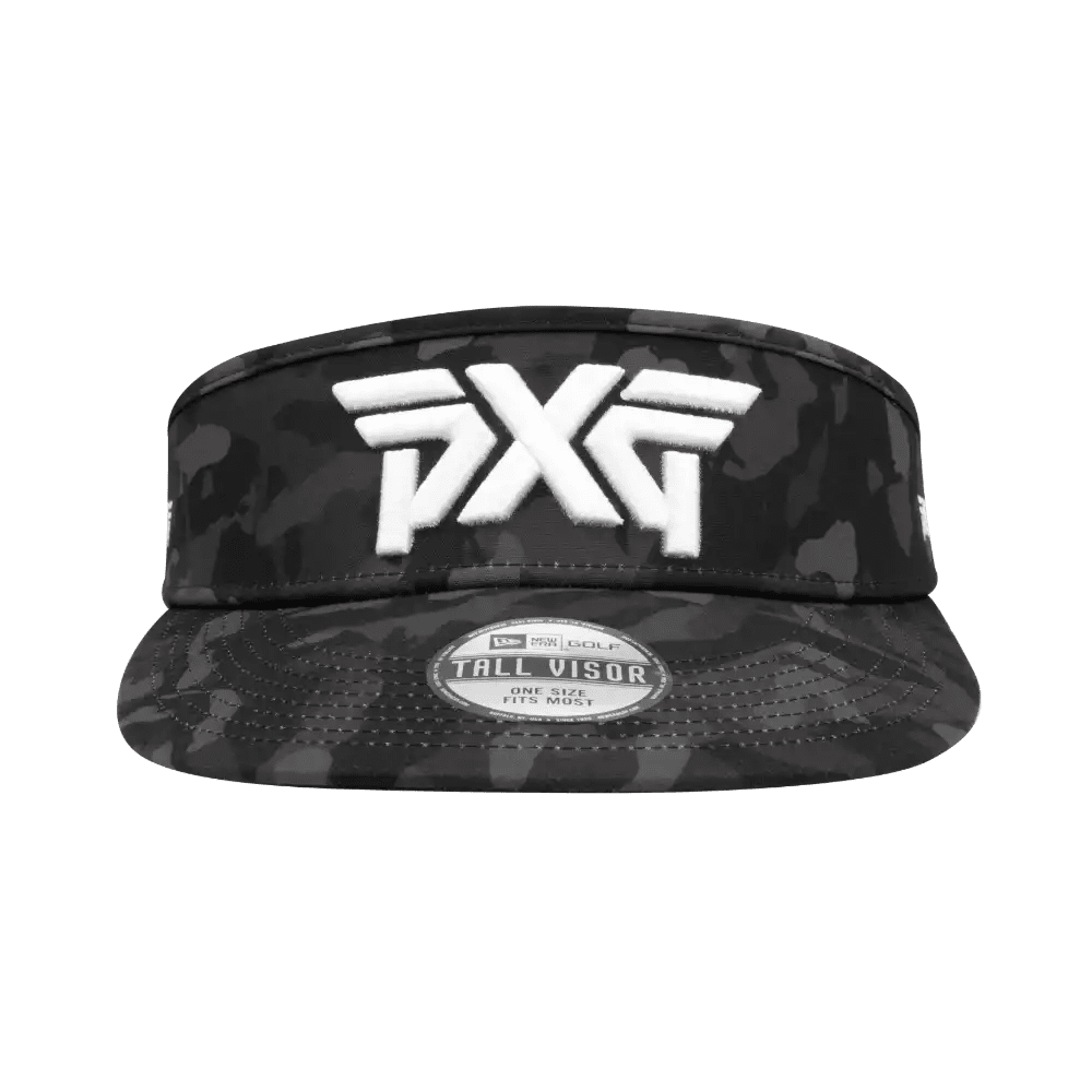 PXG Fairway Camo Sport Visor - Black - PXG